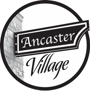 Ancaster Village logo.
